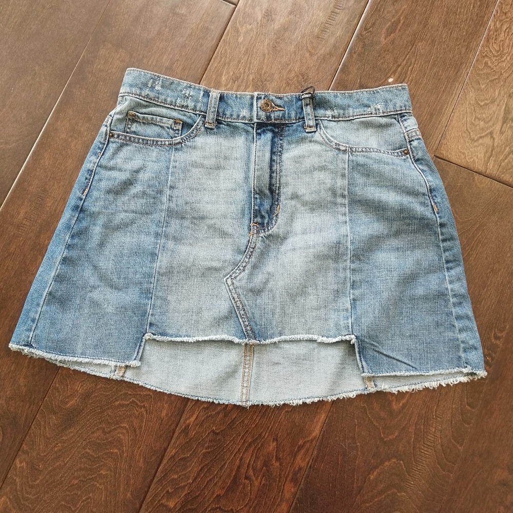 Blue Denim Skirt